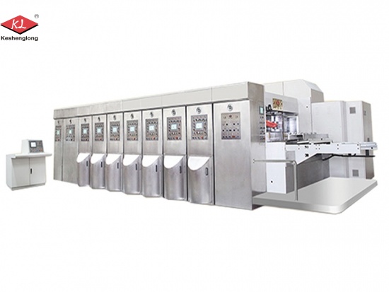 آلة الطباعة فليكسو الكرتون المضلع للبيع