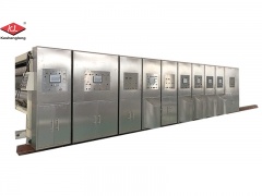 فليكسو طابعة slotter يموت القاطع مضمنة مجلد المصمغ